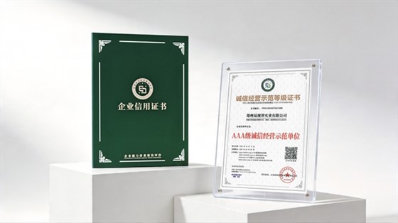易视界集团荣获AAA诚信经营示范企业称号
