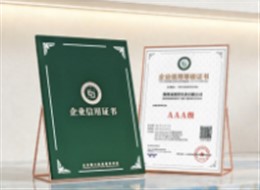 易视界荣获AAA级企业信用等级证书称号