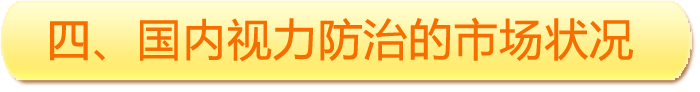 四、国内视力防治的市场状况