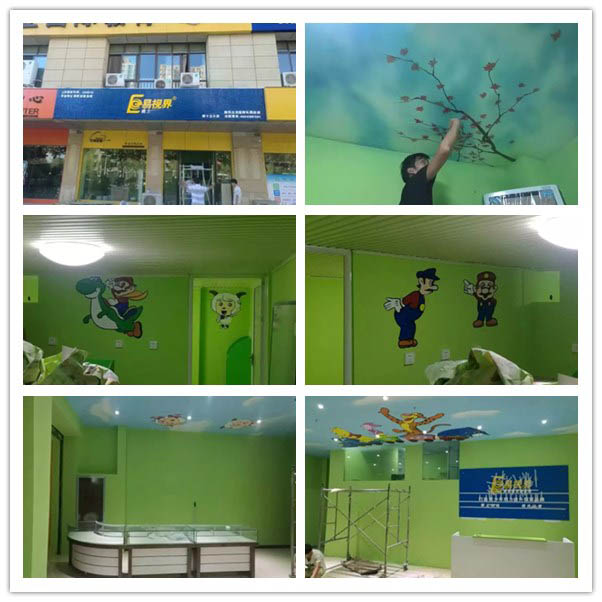 易视界新十五小店装修完毕近期开业