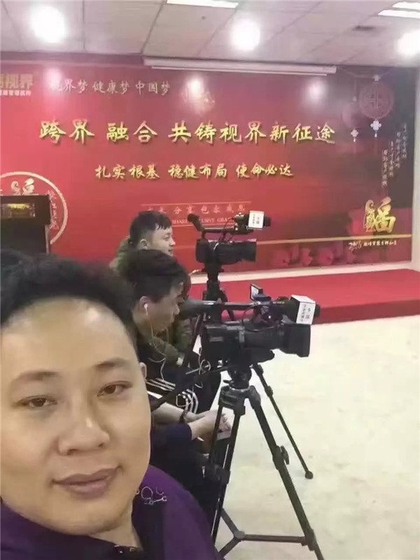 媒体《品牌中国行》走进易视界专题访谈拍摄中