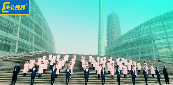 易视界技术支持团队合影