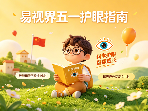 五一假期护眼指南  青少年视力保护，别在这个小长假&ldquo;掉队&rdquo;