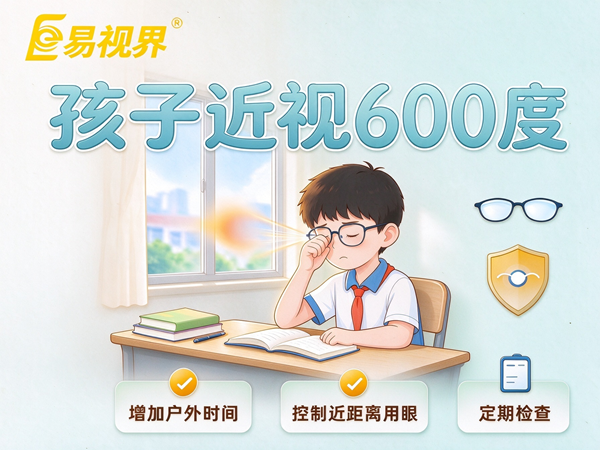 近视600度以上会有什么眼睛风险 易视界视光中心