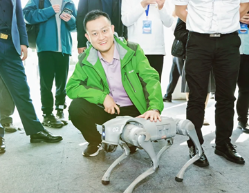 易视界品牌创始人走进杭州六小龙-宇树科技